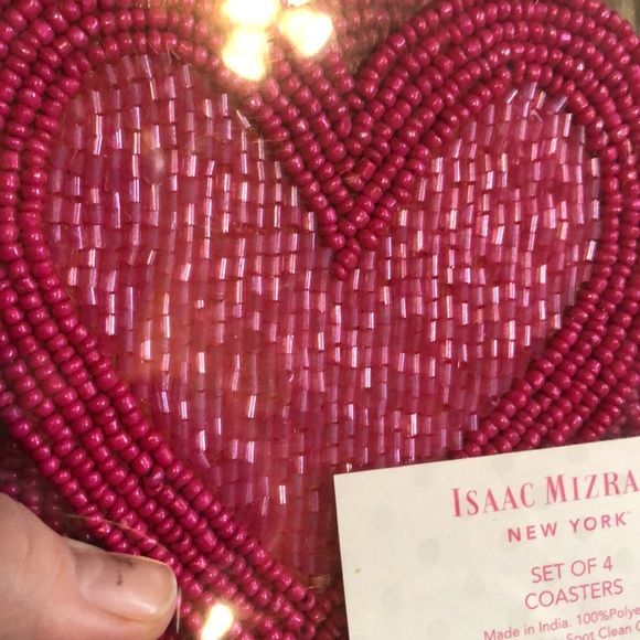 Isaac Mizrahi Valentines Day coasters 2019 - Picture 4 of 13